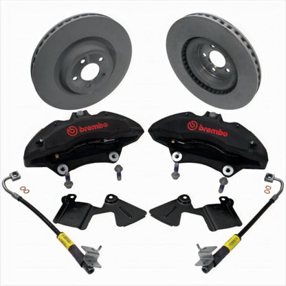 Ford Racing 2015 - 2016 Mustang Performance Pack 6 Piston Front Brake Upgrade Kit - JDMuscleShop the look 2frpM-2300-V