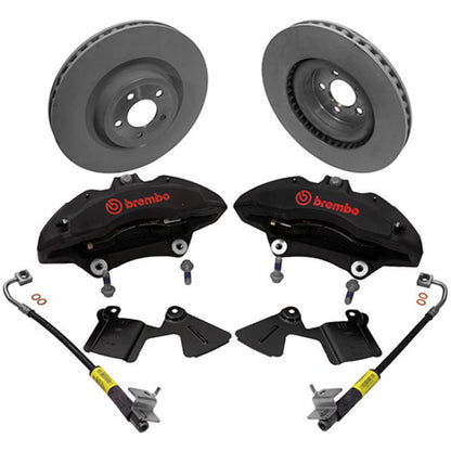 Ford Racing 2015 - 2016 Mustang Performance Pack 6 Piston Front Brake Upgrade Kit - JDMuscleShop the look 2frpM-2300-V