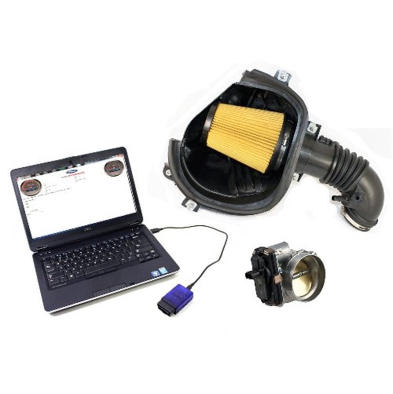 Ford Racing 2015 - 2017 Mustang GT Cold Air Intake & Calibration Power Pack 2 - JDMuscleShop the look 2frpM-9603-M8A
