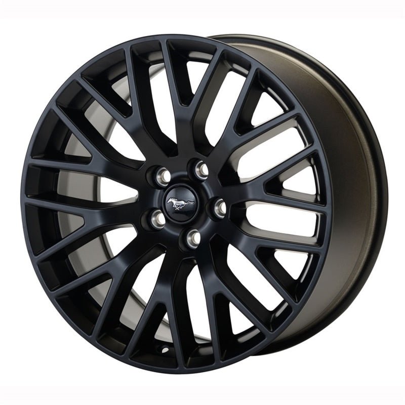Ford Racing 2015 - 2017 Mustang GT Performance Pack Front Wheel 19 x 9in - Matte Black - JDMuscleShop the look 2frpM-1007-M199B