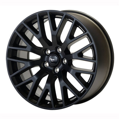 Ford Racing 2015 - 2017 Mustang GT Performance Pack Front Wheel 19 x 9in - Matte Black - JDMuscleShop the look 2frpM-1007-M199B