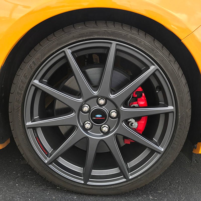 Ford Racing 2015 - 2017 Mustang GT Performance Pack Front Wheel 19 x 9in - Matte Black - JDMuscleShop the look 2frpM-1007-M199B