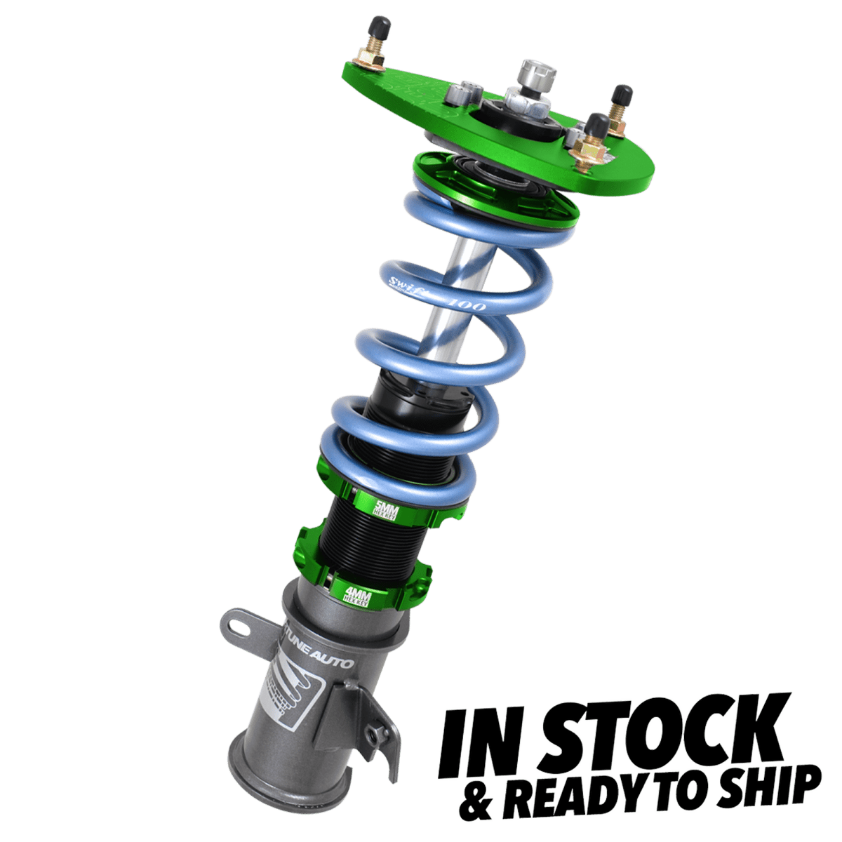 Fortune Auto Subaru Impreza WRX / STI (VA1/VA2) 2015 - 2021 - 500 Series Coilovers with SWIFT SPRINGS - IN STOCK AND READY TO SHIP - JDMuscleCoiloversSwift SpringsStandard