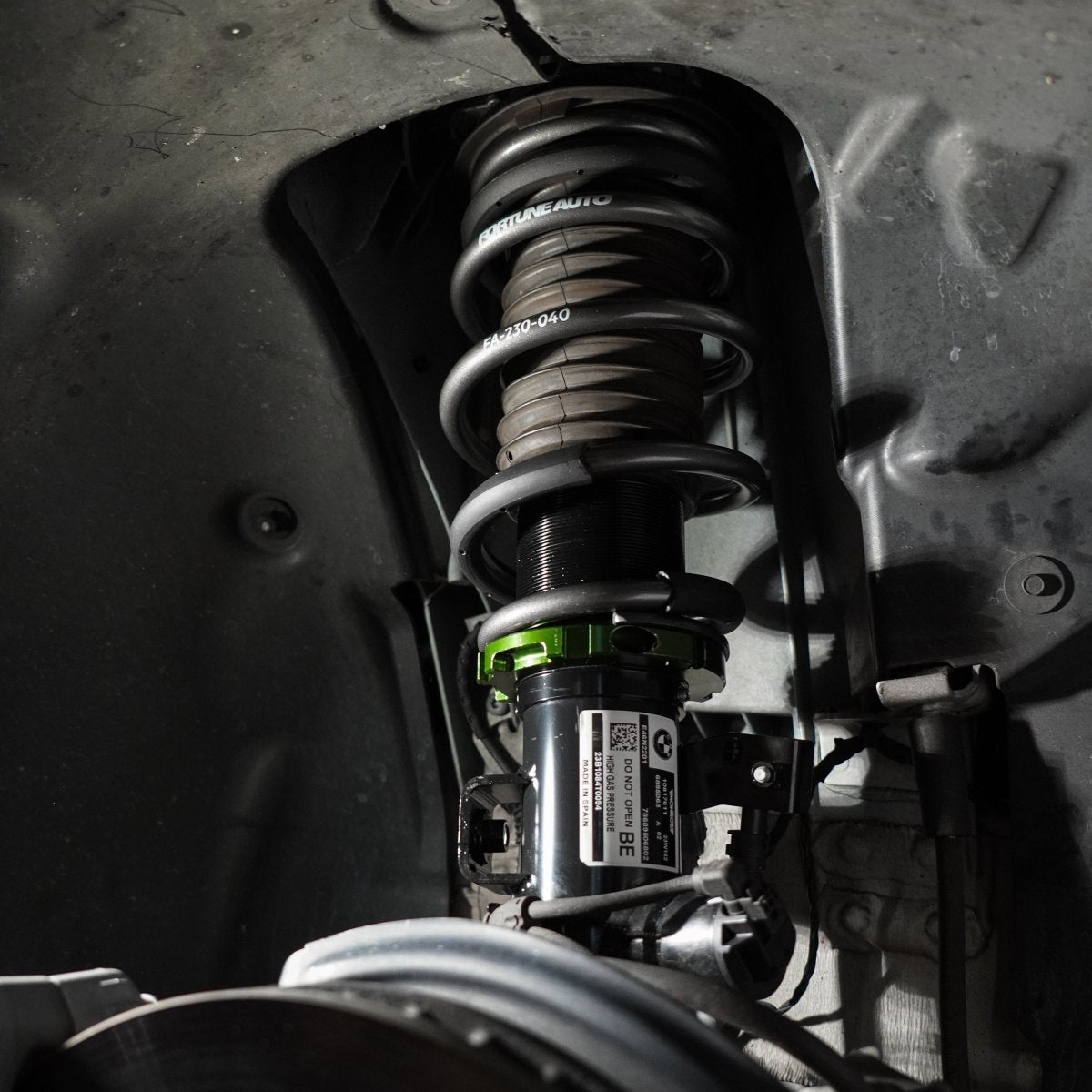 Fortune Auto Toyota Supra (A90) 2020+ - Variable Height Lowering Springs - JDMuscleToyota Supra (A90) 2020+4K Front / 12K Rear