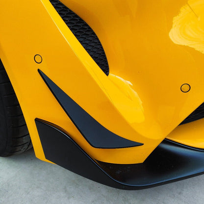 Front Bumper Canards for GR Supra (A90/91) - JDMuscleOEMPD-A90-FBC-SBSatin Black
