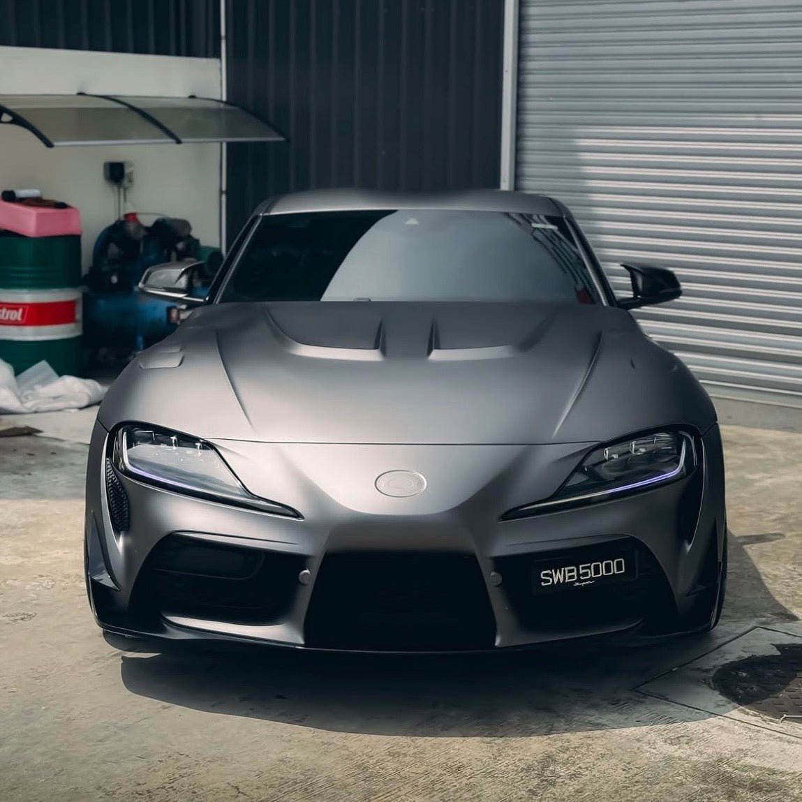 Front Bumper Canards for GR Supra (A90/91) - JDMuscleOEMPD-A90-FBC-SBSatin Black