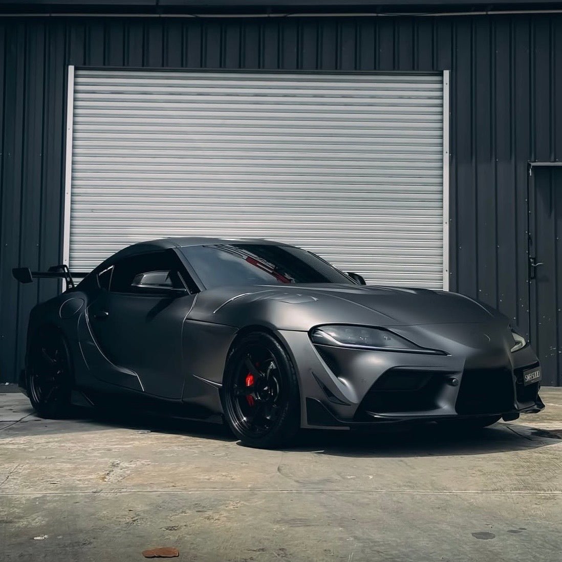 Front Bumper Canards for GR Supra (A90/91) - JDMuscleOEMPD-A90-FBC-SBSatin Black