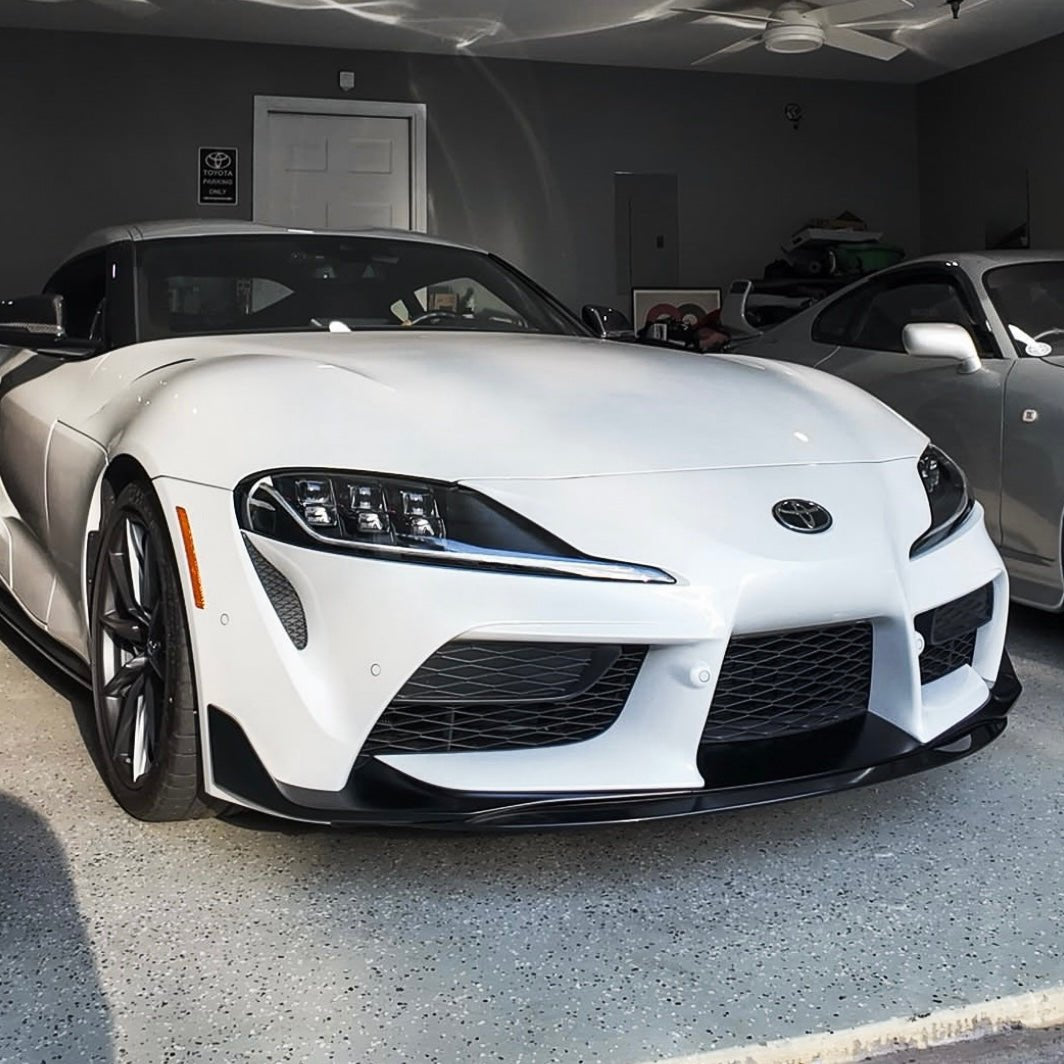 Front Splitter for GR Supra (A90/91) - JDMuscleFront Wind SplitterOEMPD-A90-FS-SBSatin Black