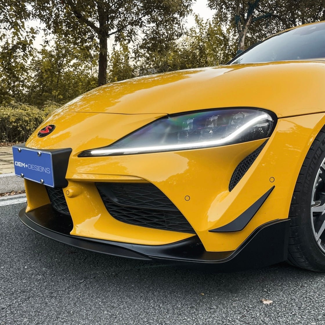 Front Splitter for GR Supra (A90/91) - JDMuscleFront Wind SplitterOEMPD-A90-FS-SBSatin Black