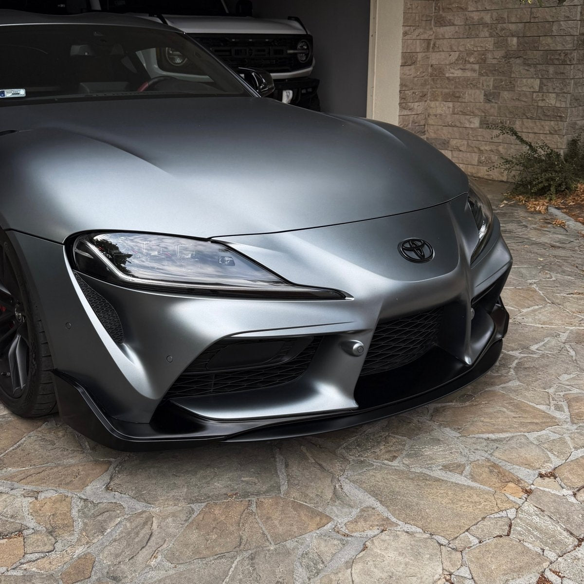 Front Splitter for GR Supra (A90/91) - JDMuscleFront Wind SplitterOEMPD-A90-FS-SBSatin Black