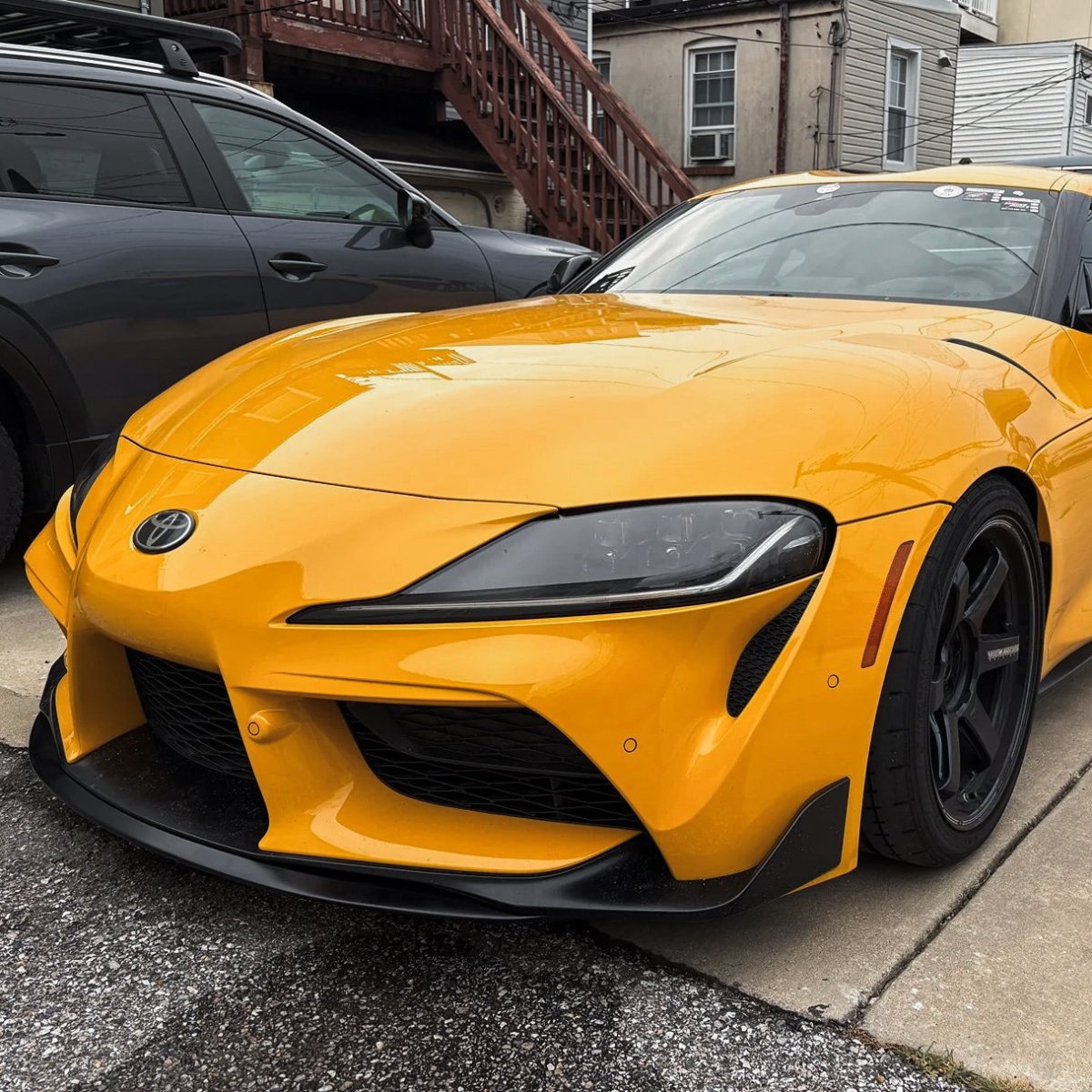 Front Splitter for GR Supra (A90/91) - JDMuscleFront Wind SplitterOEMPD-A90-FS-SBSatin Black