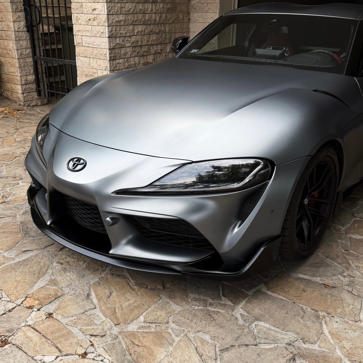 Front Splitter for GR Supra (A90/91) - JDMuscleFront Wind SplitterOEMPD-A90-FS-SBSatin Black