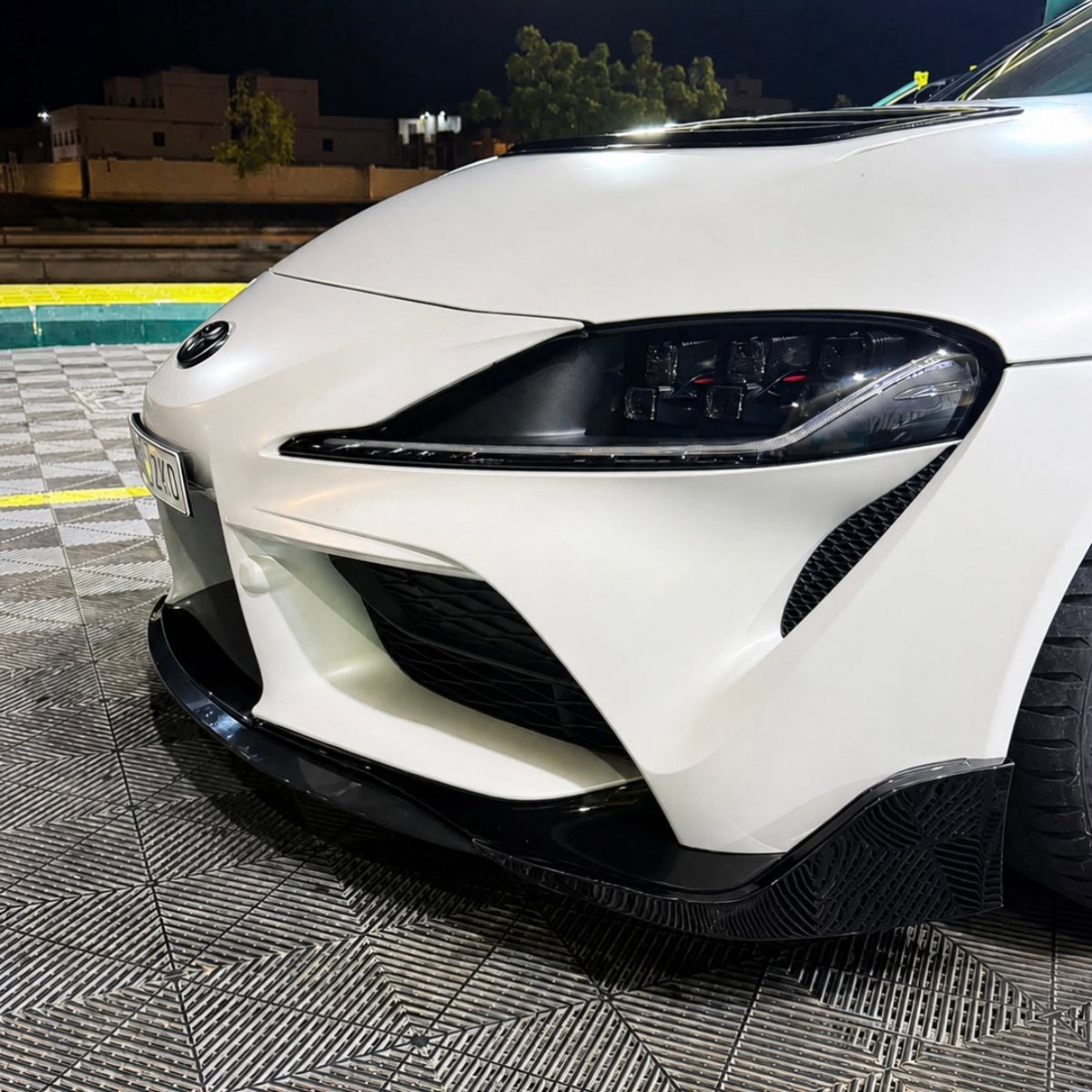 Front Splitter for GR Supra (A90/91) - JDMuscleFront Wind SplitterOEMPD-A90-FS-SBSatin Black