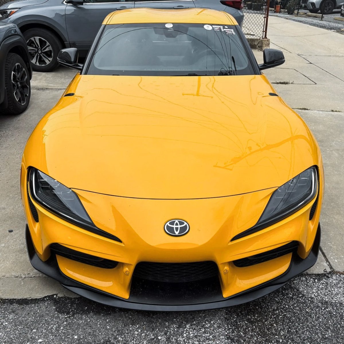 Front Splitter for GR Supra (A90/91) - JDMuscleFront Wind SplitterOEMPD-A90-FS-SBSatin Black