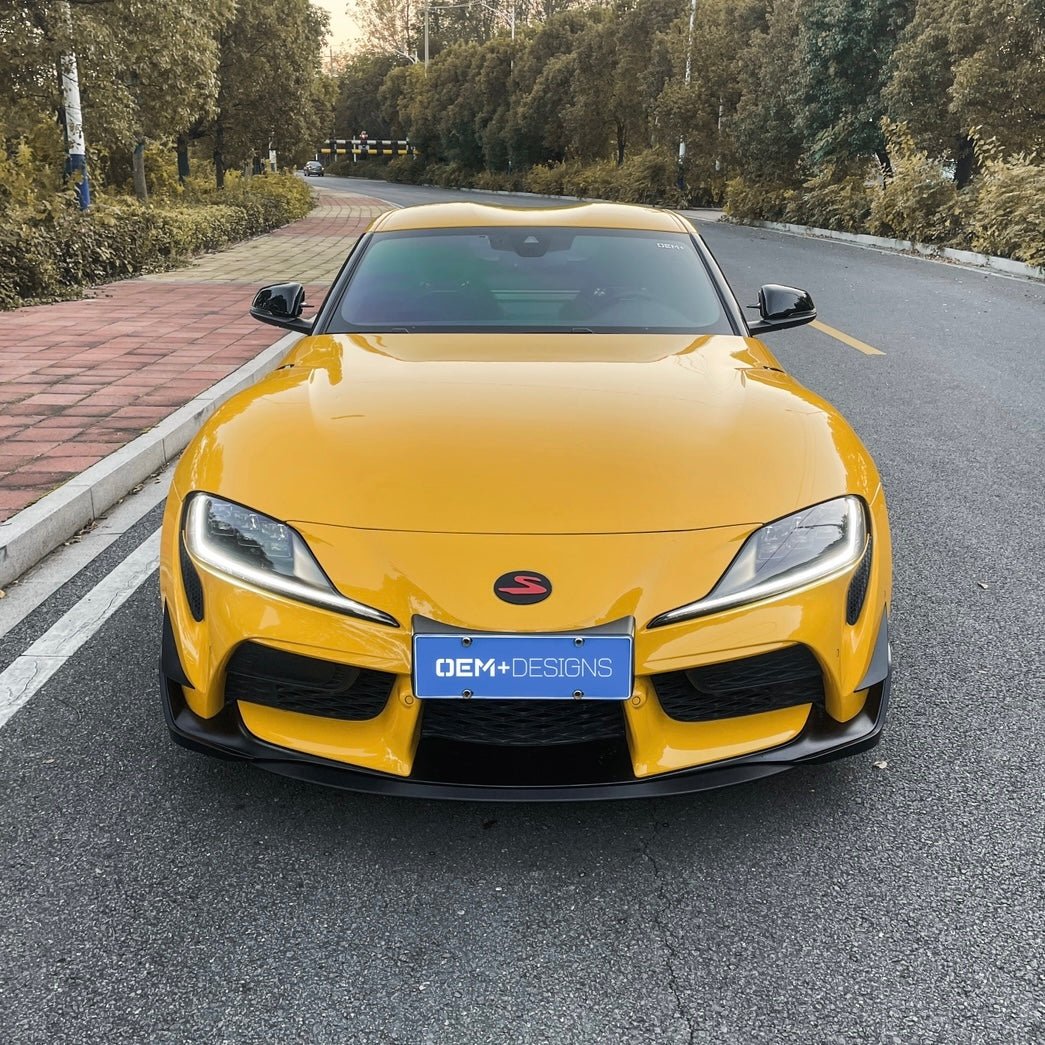 Front Splitter for GR Supra (A90/91) - JDMuscleFront Wind SplitterOEMPD-A90-FS-SBSatin Black
