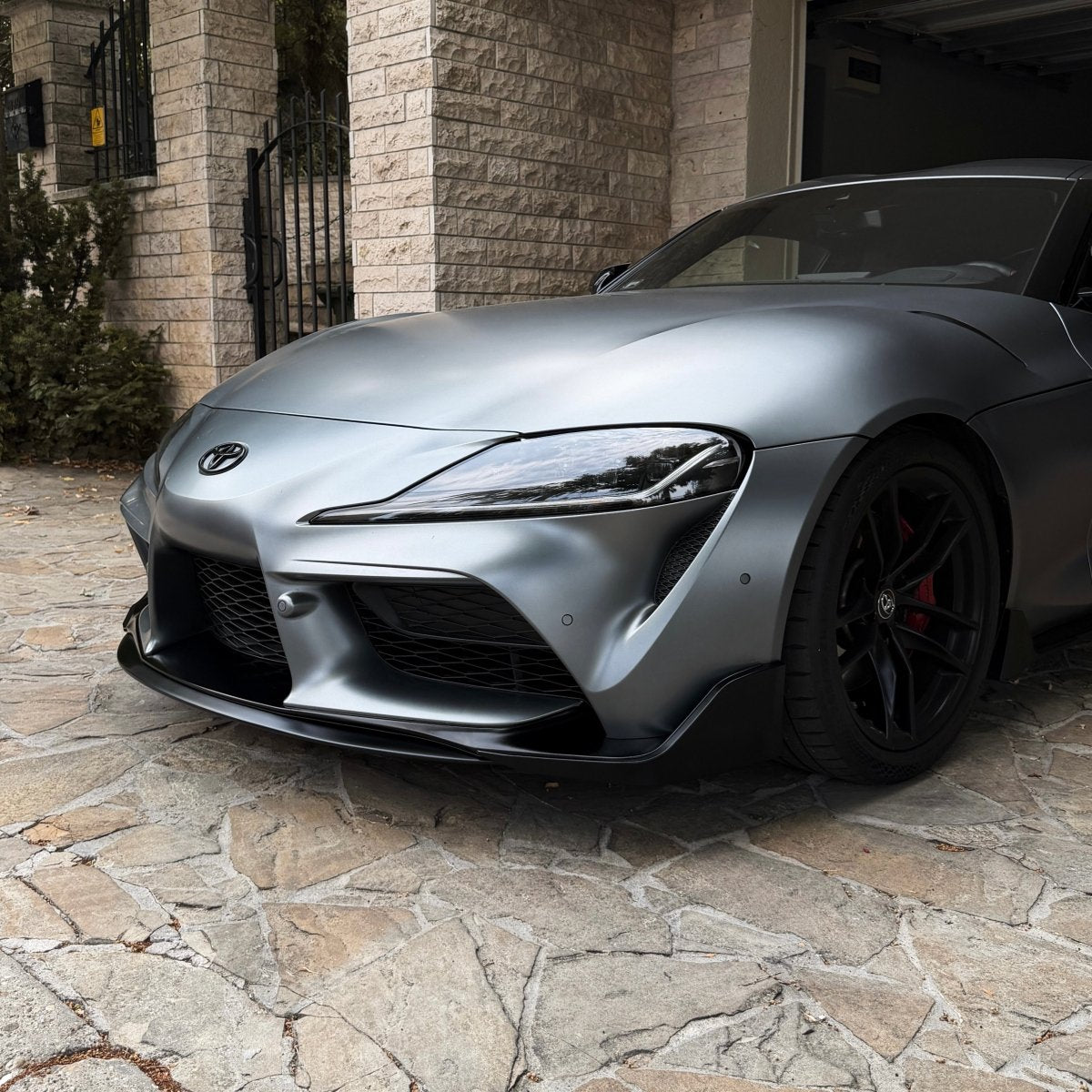 Front Splitter for GR Supra (A90/91) - JDMuscleFront Wind SplitterOEMPD-A90-FS-SBSatin Black