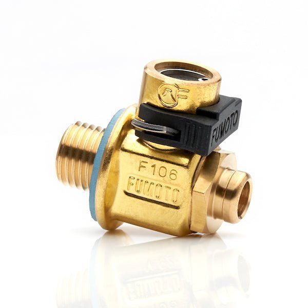 Fumoto Quick Drain Valve w/ Short Nipple and Lever Clip M20x1.5 Most EJ Series / 3.0 Series / 3.6R Series Engine Subaru Models | F105S - LC - 10 - JDMuscleValvesF105S-LC-10