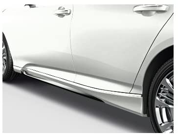 Genuine [18+Honda Accord] Side Underbody Spoiler (Side Skirt) - JDMuscleSide SkirtsHON08F04-TVA-110Platinum White Pearl