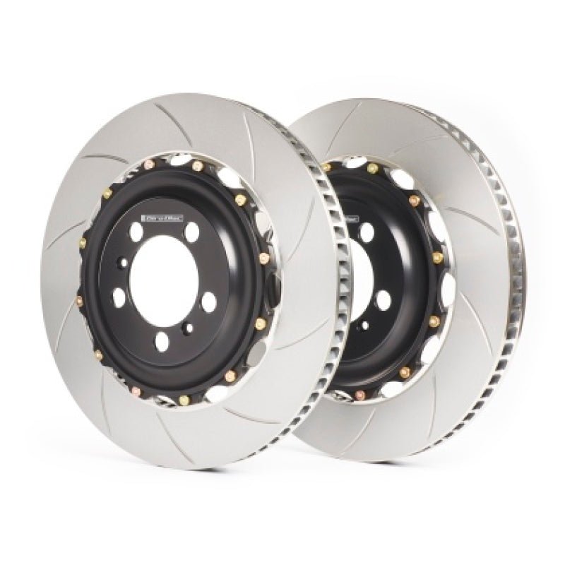 GiroDisc [03-09 350Z with Brembo Calipers] 2-Piece Slotted Front Rotors - JDMuscleBrake RotorsgirA1-013