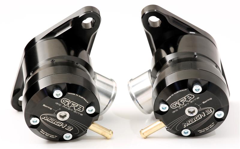 Go Fast Bits [09-21 GT-R] Mach 2 TMS Recirculating Diverter Valves, 2 Valves - Black - JDMuscleBlow Off ValvesgfbT9105