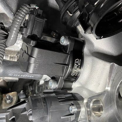 Go Fast Bits [22 - 26 WRX] DV+ Diverter Valve w/ Integrated Solenoid Black - JDMuscleValvesgfbT9383