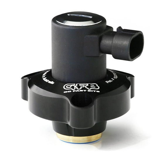 Go Fast Bits [22 - 26 WRX] DV+ Diverter Valve w/ Integrated Solenoid Black - JDMuscleValvesgfbT9383