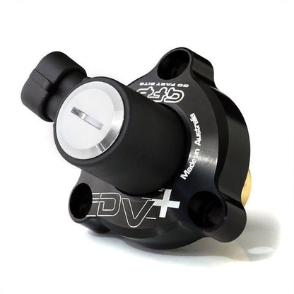 Go Fast Bits [22 - 26 WRX] DV+ Diverter Valve w/ Integrated Solenoid Black - JDMuscleValvesgfbT9383