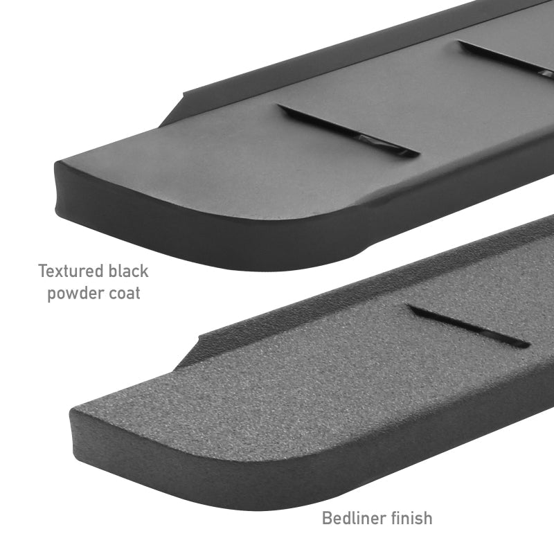 Go Rhino 05 - 22 Tacoma RB10 Running Boards W/ Mounting Brackets 2 Pairs of Drop Steps Bedliner Coating | 6344298720T - JDMuscleExterior Bracketsgor6344298720T