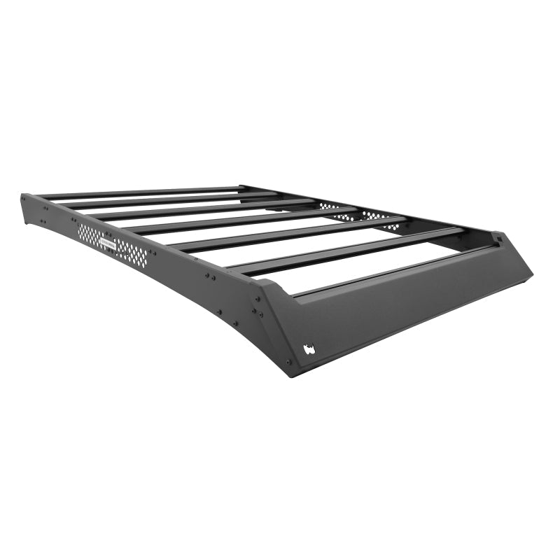 Go Rhino 24 - 25 Toyota Tacoma Double Cab Pickup Ceros Low Profile Roof Rack - Tex. Blk - JDMuscleSPKgor5933190T