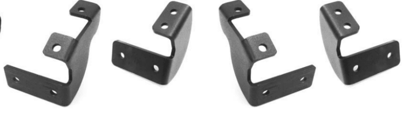 Go Rhino Dominator D6 Running Board Bracket Kit for Lexus GX550 and Toyota Land Cruiser (Part Number D64445TK) | gorD64445TK - JDMuscleSPK872136