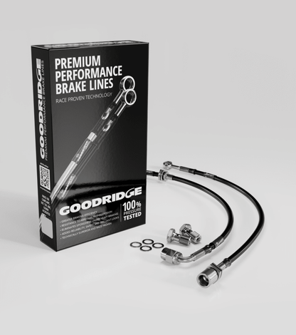 Goodridge 08 - 17 Honda Accord Stainless Steel Front Brake Lines - JDMuscleSPKgri20007F