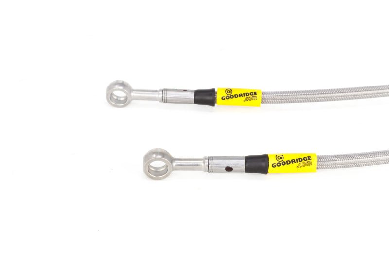 Goodridge [12-15 Civic Si] [13-15 ILX 2.4L] G-Stop Stainless Steel Brake Line Kit - Silver - JDMuscleBrake Linesgri20028