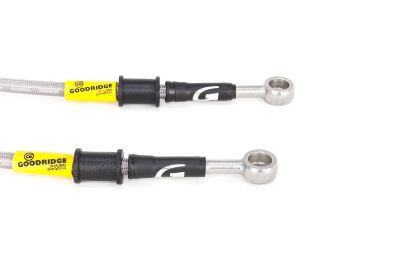 Goodridge [17-18 Civic Si] G-Stop Stainless Steel Brake Line Kit - Silver - JDMuscleBrake Linesgri20040
