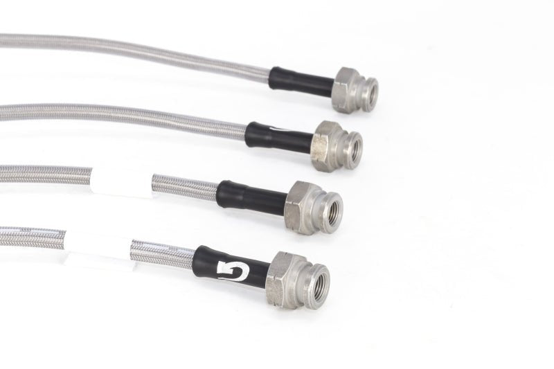Goodridge [17-18 Civic Type R (FK8)] G-Stop Stainless Steel Brake Line Kit - Silver - JDMuscleBrake Linesgri20039