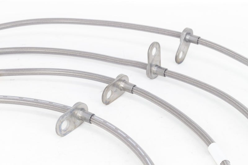 Goodridge [17-18 Civic Type R (FK8)] G-Stop Stainless Steel Brake Line Kit - Silver - JDMuscleBrake Linesgri20039