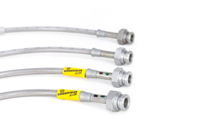 Goodridge [97-00 Civic] G-Stop Stainless Steel Brake Line Kit - Silver - JDMuscleBrake Linesgri20019
