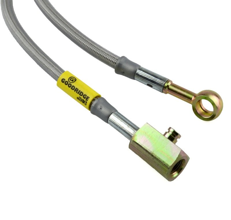 Goodridge G - STOP SS Braided Brake Line Kit for 2011 - 2013 Ford Mustang with ABS | gri12364 - JDMuscleSPK13523