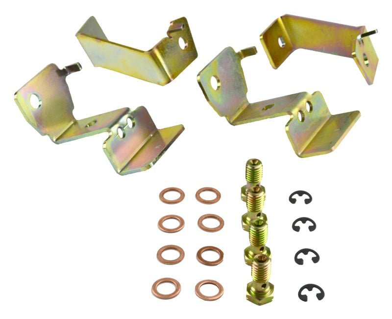 Goodridge G - STOP SS Braided Brake Line Kit for 2011 - 2013 Ford Mustang with ABS | gri12364 - JDMuscleSPK13523