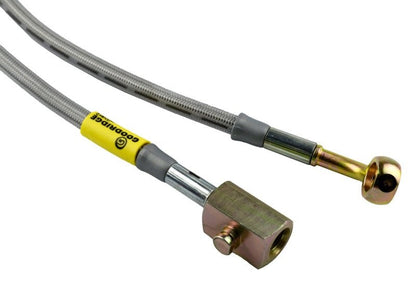 Goodridge G - STOP SS Braided Brake Line Kit for 2011 - 2013 Ford Mustang with ABS | gri12364 - JDMuscleSPK13523