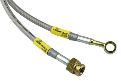 Goodridge G - STOP SS Braided Brake Line Kit for Chevrolet Corvette and Cadillac XLR | gri12290 - JDMuscleSPK13527