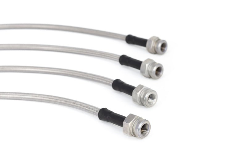 Goodridge G - STOP SS Braided Brake Line Kit for Chevrolet Corvette and Cadillac XLR | gri12290 - JDMuscleSPK13527