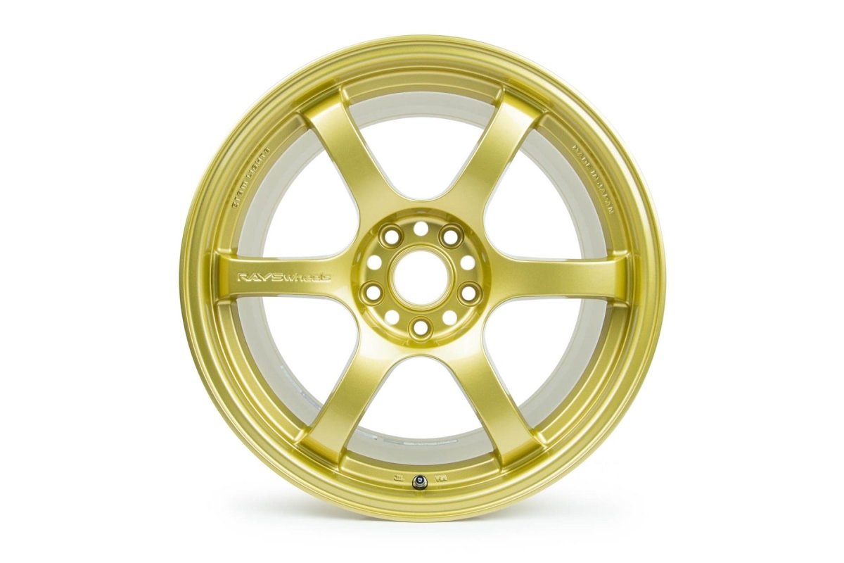 Gram Lights 15 - 25 WRX / 11 - 21 STI 57DR E8 Gold 18x9.5 5x114.3 38mm Offset | WGIX38EEGP - JDMuscleWheelsglsWGIX38EEGP