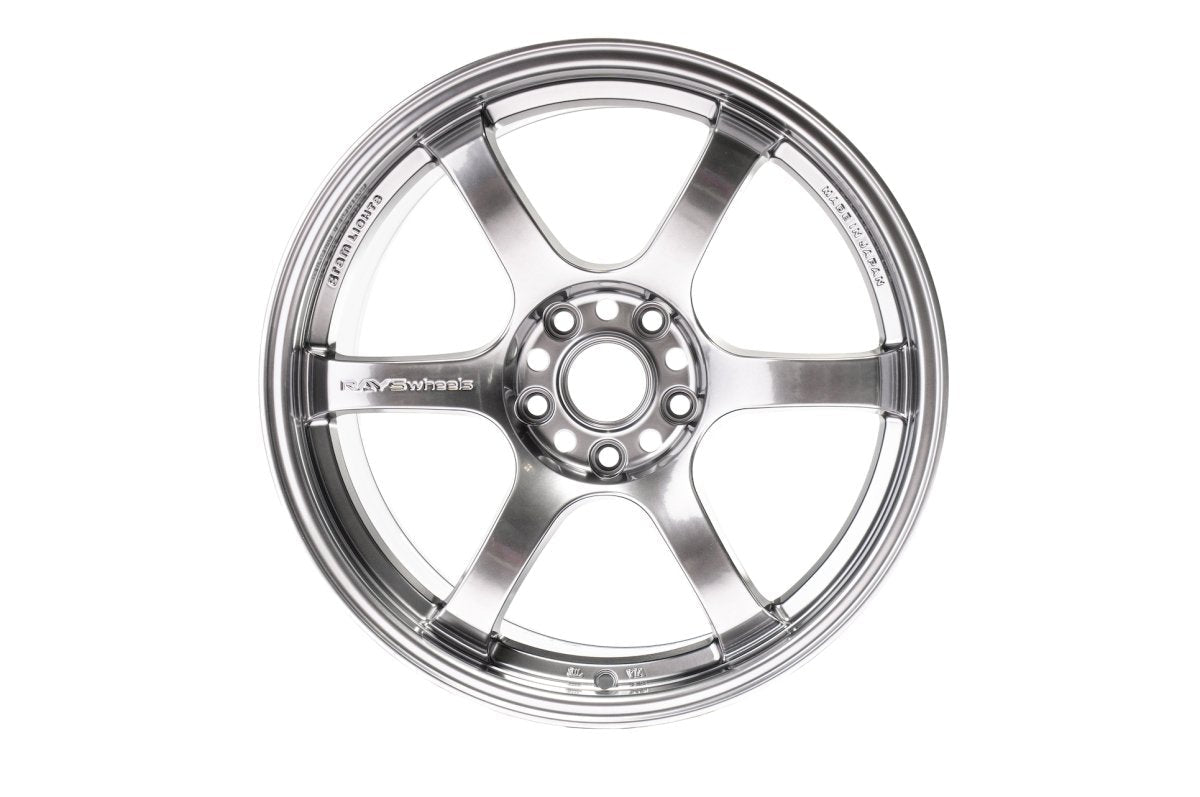 Gram Lights 15 - 25 WRX / 11 - 21 STI 57DR Grace Silver 18x9.5 5x114.3 38mm Offset | WGIX38EQNK - JDMuscleWheelsglsWGIX38EQNK