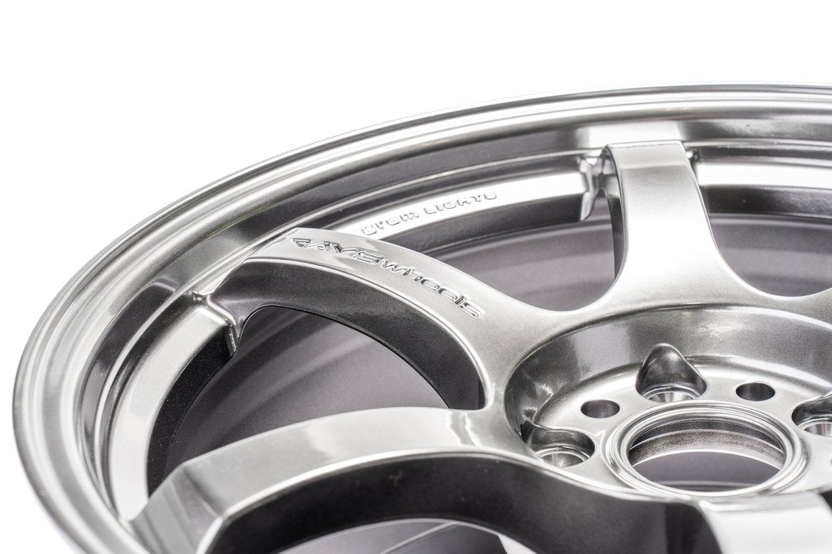 Gram Lights 15 - 25 WRX / 11 - 21 STI 57DR Grace Silver 18x9.5 5x114.3 38mm Offset | WGIX38EQNK - JDMuscleWheelsglsWGIX38EQNK