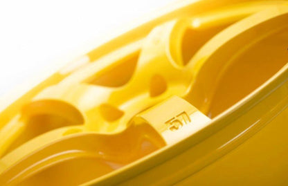 Gram Lights 57CR Mach Yellow 18x9.5 5x114 38mm Offset | WGCRX38EWXZ - JDMuscleWheelsglsWGCRX38EWXZ