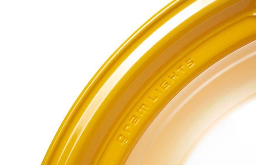 Gram Lights 57CR Mach Yellow 18x9.5 5x114 38mm Offset | WGCRX38EWXZ - JDMuscleWheelsglsWGCRX38EWXZ