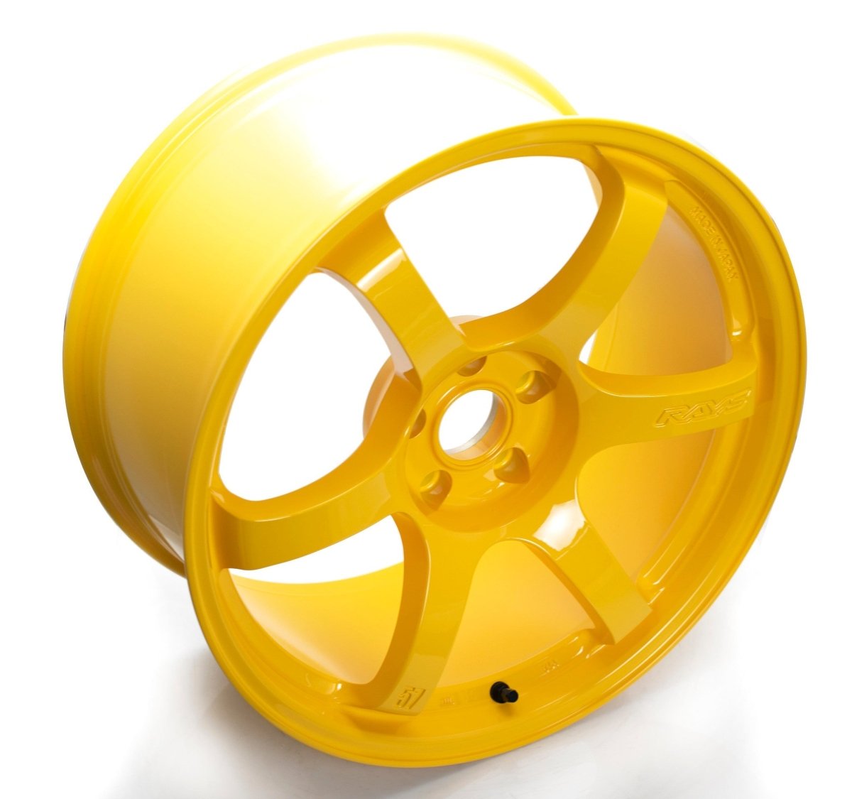 Gram Lights 57DR Mach Yellow 18x9.5 5x114 38mm Offset | WGIX38EWXZ - JDMuscleWheelsglsWGIX38EWXZ