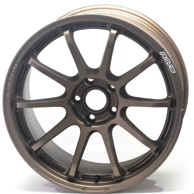 Gram Lights 57NR 18X7.5 +38 5 - 114.3 Dark Bronze | WGNT38EJPJ - JDMuscleWheelsglsWGNT38EJPJ