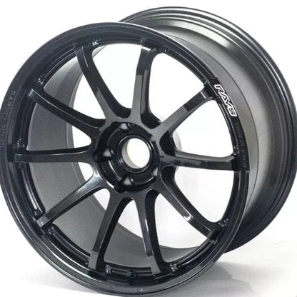 Gram Lights 57NR 18X7.5 +38 5 - 114.3 Glass Black | WGNT38E6NJ - JDMuscleWheelsglsWGNT38E6NJ