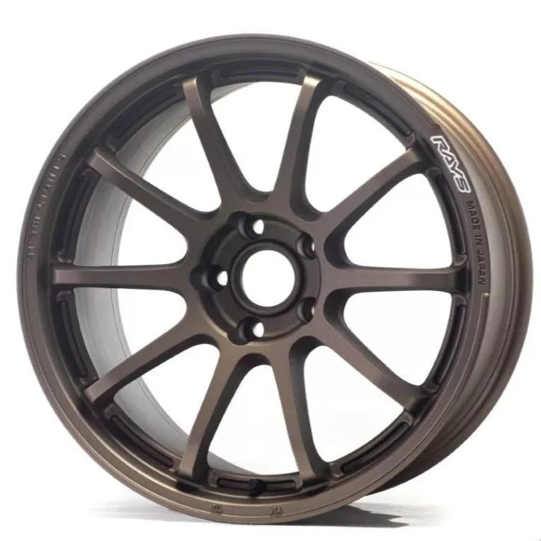 Gram Lights 57NR 18X7.5 +45 5 - 114.3 Dark Bronze | WGNT45EJPJ - JDMuscleWheelsglsWGNT45EJPJ